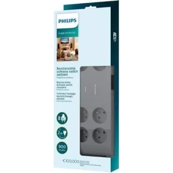 Surge protector Philips SPN3180A/60 — 8 outlets, 2.0 m cable