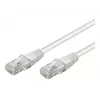 Wentronic Goobay CAT 5e Patch Cable, U/UTP, White, 3 m - CCA Copper Mix (68506)