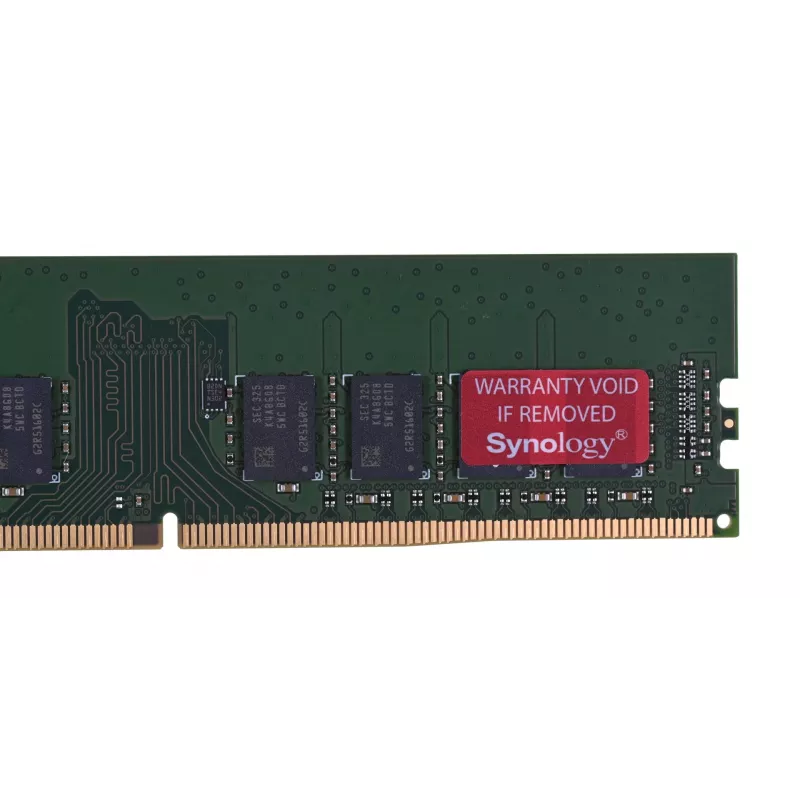 Synology - DDR4 - Modul - 16 GB - DIMM 288-PIN - 2666 MHz / PC4-21300 1.2 V ungepuffert ECC
