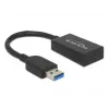 USB cable DeLOCK 65698 USB 3.2 Gen 2 0.15 m USB A USB C Black