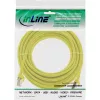 InLine Patch Cable SF/UTP Cat.5e yellow 5m