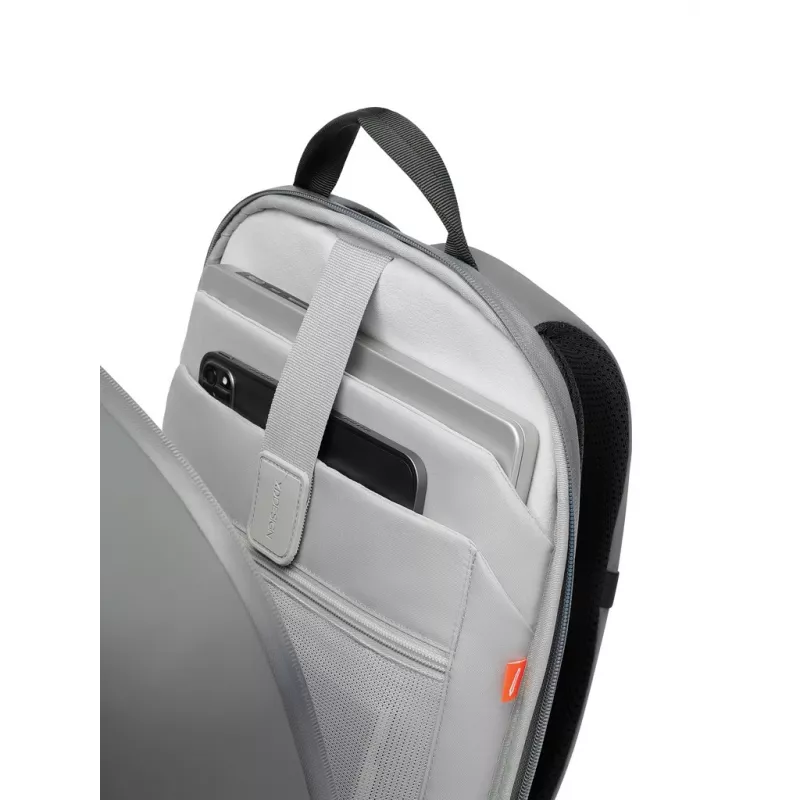Anti-theft backpack XDDESIGN BOBBY EDGE Grey — water-resistant, everyday commuter bag