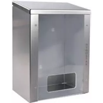 HYGOSTAR stainless steel multi-dispenser for caps, sleeves and overshoes