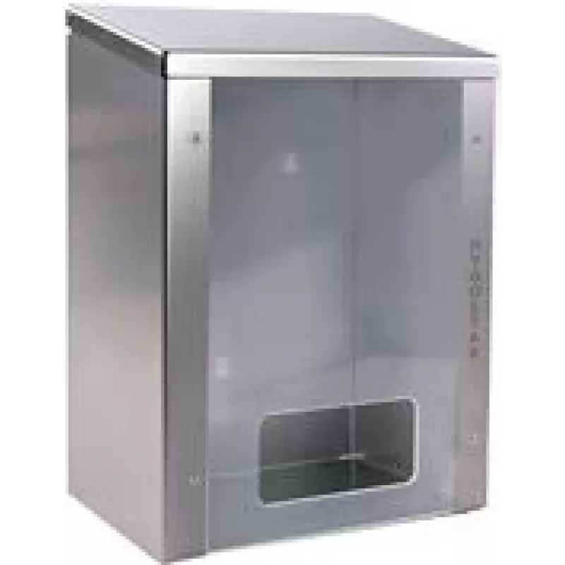 HYGOSTAR stainless steel multi-dispenser for caps, sleeves and overshoes