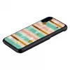 Phone case iKins for iPhone XR — mint black protective cover