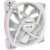 Montech AX120 120mm PWM ARGB Case Fans, 3 Pack, White
