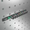Socket set Wera 1/2 inch magnetic strip 9 pieces for impact wrenches
