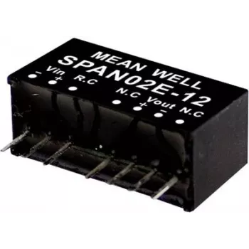 Power adapter MEAN WELL SPAN02C-15 2 W 15 V 36-75 V