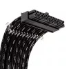 Extension Cable Set PHANTEKS PH-CB-CMBO_SSV 500mm Black/Silver – cable extensions for PC components