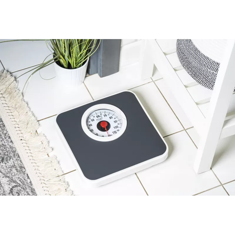 Mechanical Bathroom Scale Adler AD 8178 — max 120 kg, accuracy 1 kg, black