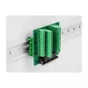 DeLOCK D-Sub HD 44 pin female to Terminal Block for DIN rail 84mm x 86mm x 30mm