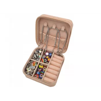 Beading and Bracelet Making Kit Extralink 66-piece Charms Set with Storage Bag