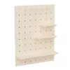 Cable organizer MACLEAN MC-131 WD wooden board for desk and wall mounting, max load 20 kg