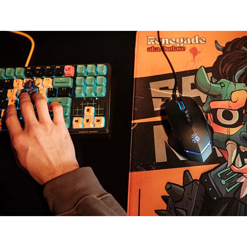 A4TECH Mouse Pad BLOODY SI45 RENEGADE Sunset 45/40/0.4