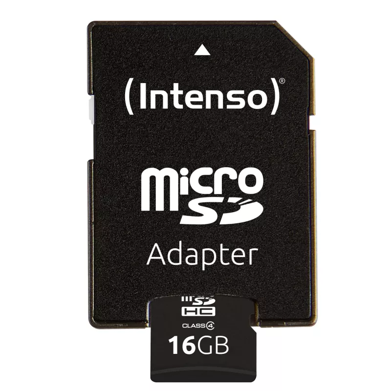 Memory Card Intenso 16GB MicroSDHC Class 4 3403470