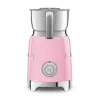 Automatic milk frother Smeg MFF11PKEU Rose Stainless steel 500W