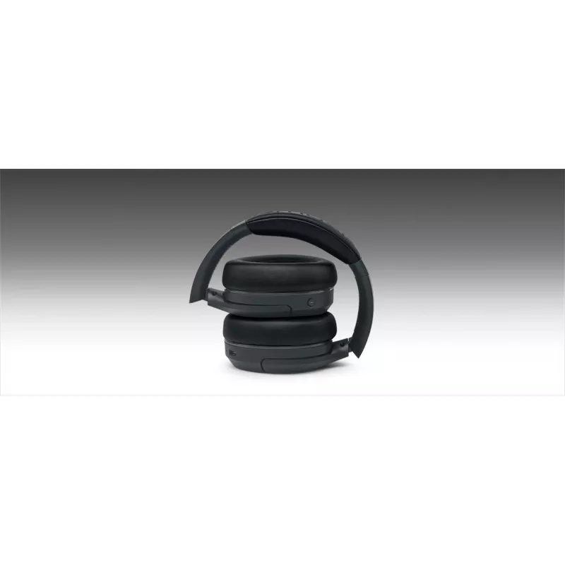 Headphones muse M-295 ANC — wireless supra-aural, Bluetooth & USB-C, 20–20,000 Hz, 260 g, grey