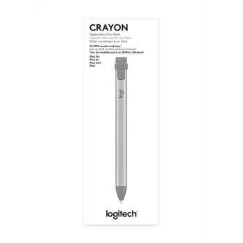 Logitech Crayon - Digital Stylus for Apple iPad- lightning- Grey