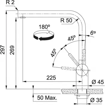 Tap Atlas Neo Swivel Side HP SS Version