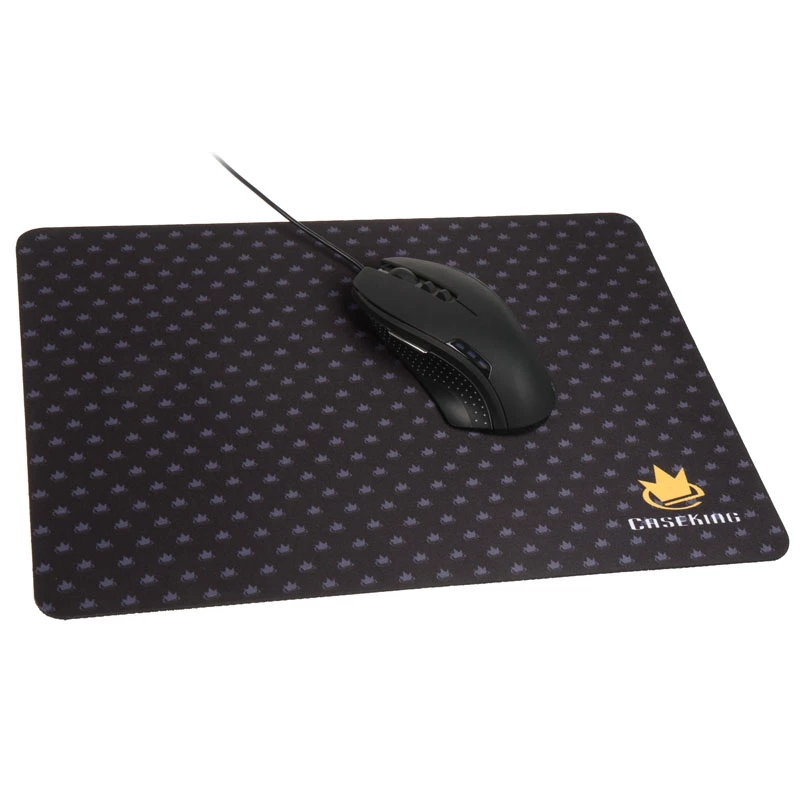 Mousepad Caseking Mouse Pad with Crown Rev.2 — blue/black (GAMA-746)