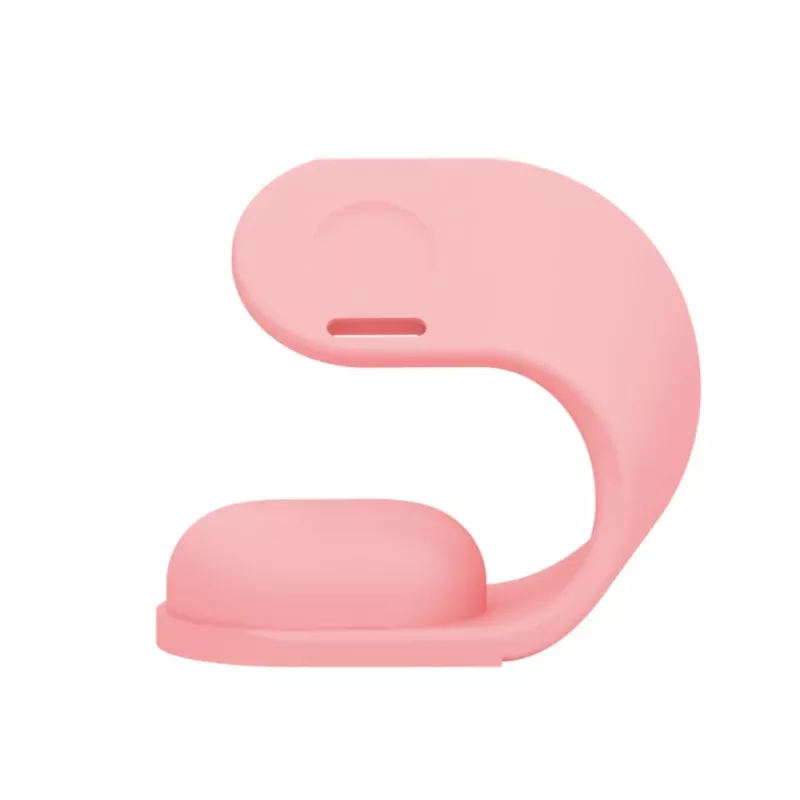 Charging stand Stelio ST-CHS01-PK Junior pink – USB charging dock for phones and tablets, single-port, compact