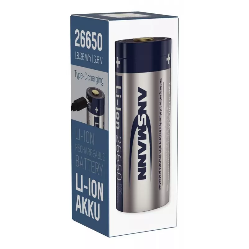 Rechargeable battery Ansmann 1307-0012 Lithium-Ion 3.6V
