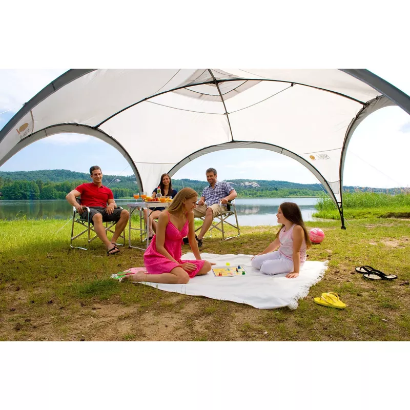 Pavillon Event Shelter, 4,5 x 4,5m (Light Grey/Grey)