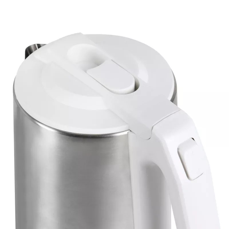 Electric kettle JATA 2 L 1500 W Stainless steel White