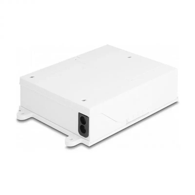DeLOCK Fiber Optic Distribution Box FTTH indoor wall mount 8 port white