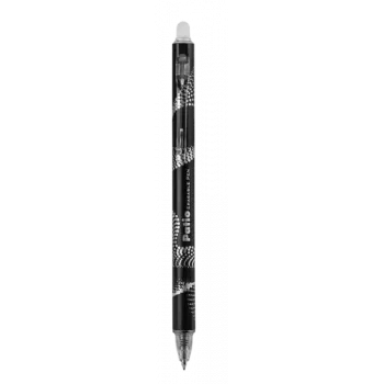 Retractable erasable pen Patio Black ink