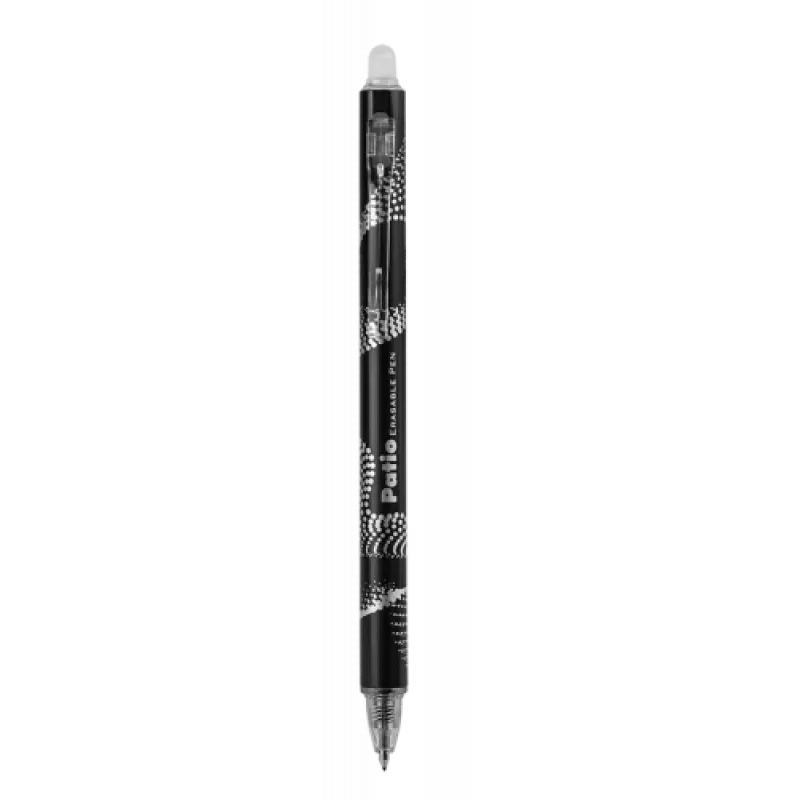 Retractable erasable pen Patio Black ink