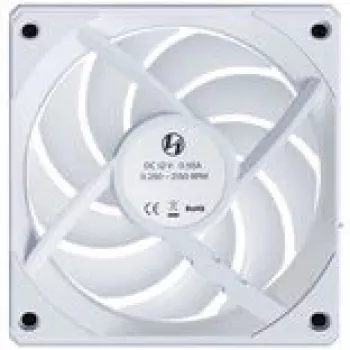 120mm Wireless Reverse PC Fan Lian Li UNI FAN CL, White, model 12RCL1W3W