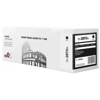 Toner TB Compatible with HP CF287X,Black,18000, New
