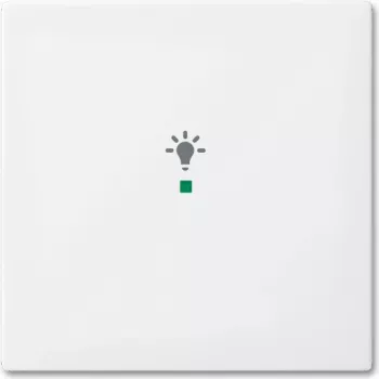 Busch-Jaeger 2CKA006220A0356 Cover Plate for Sensor Holder & -Socket White (2CKA006220A0356)