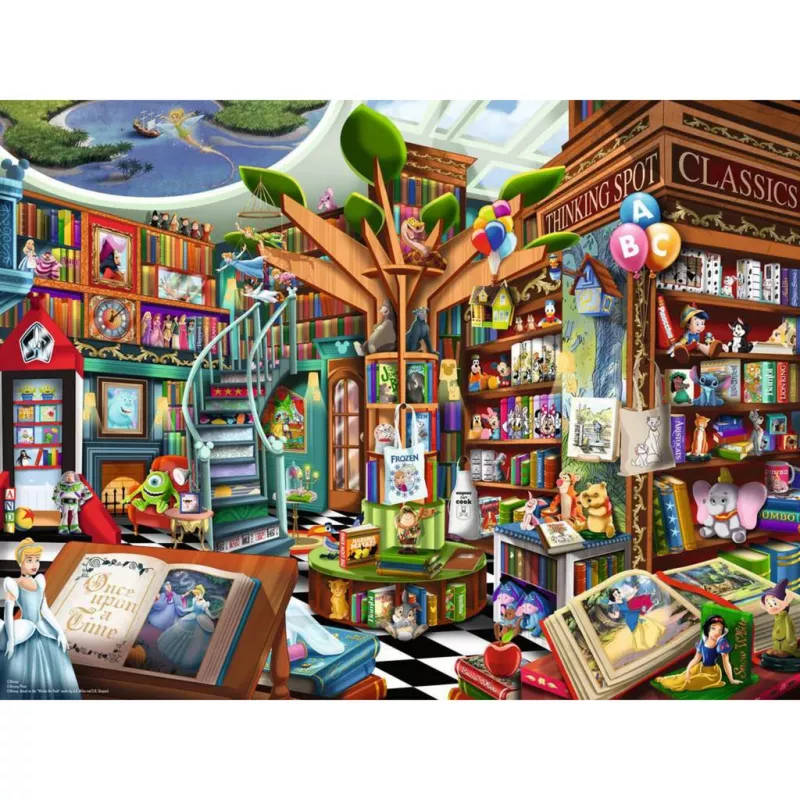 Disney Story Book Refresh, Puzzle 1500 Pieces