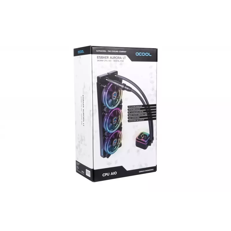 All-in-one liquid cooler Alphacool Eisbaer Aurora LT360