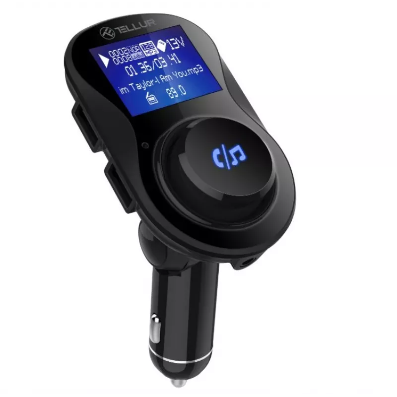 FM transmitter Tellur FMT-B3 with 3.5mm jack and USB power