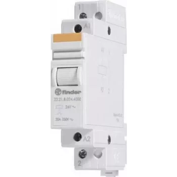 Finder Industrial Relay 1 pc(s) 22.22.9.012.4000 Rated Voltage: 12 V/DC Switching Current (max.): 20 A 2 Normally Open Contact (22.22.9.012.4000)