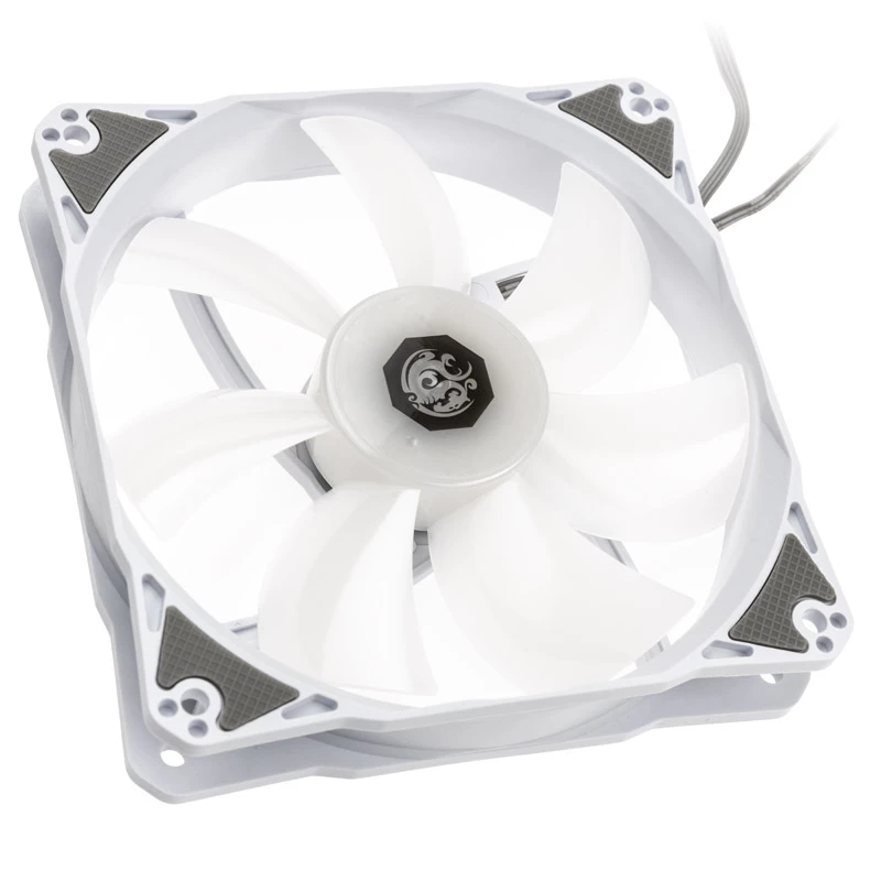 120mm ARGB Fan BitsPower Notos — white, model BPTA-FX1812NTWH-1