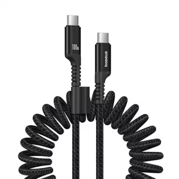 Baseus Fish-Eye USB C to USB C fast charging cable 1 m 100 W Black
