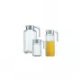 Glass Jug Esmeyer Quadro 1.7 L, Height 256 mm, with White Plastic Lid