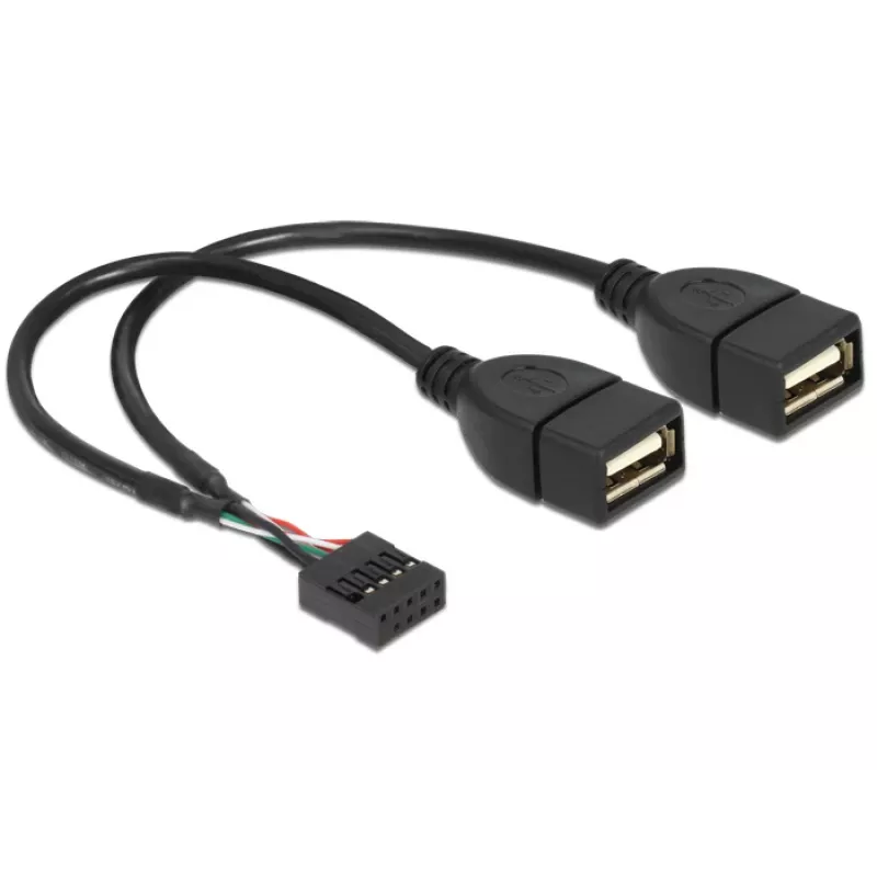 Internal USB Cable DeLOCK 83292 0.2m Female to Female