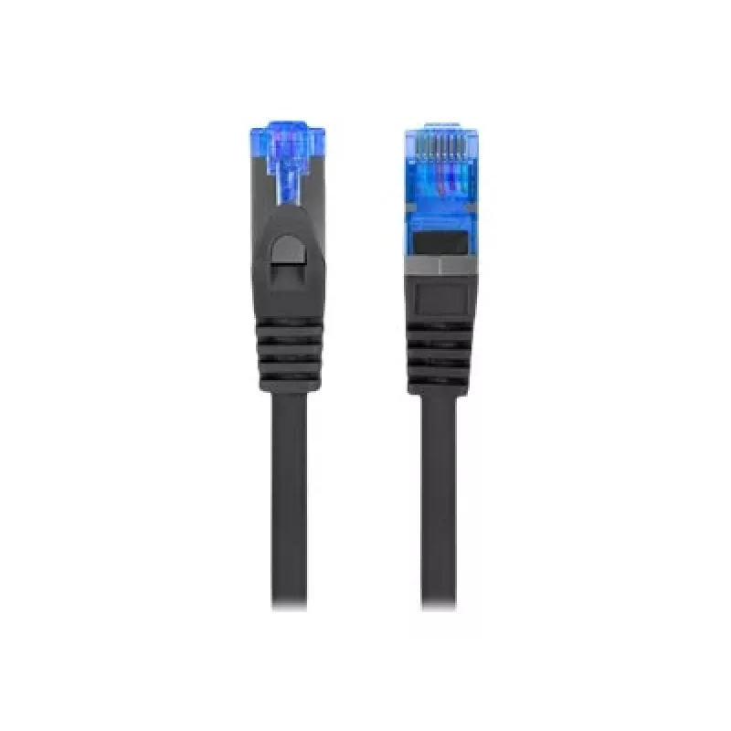 LANBERG PATCHCORD S/FTP CAT.6A 2M BLACK LSZH