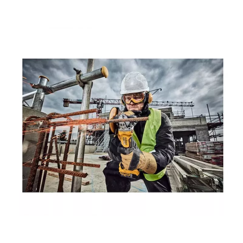 Angle grinder DeWALT DCG406N-XJ, brushless, 125 mm disc, 9000 RPM, 1.75 kg, M14 spindle