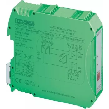 Phoenix Contact MACX MCR-SL-CAC- 5-I Strommessumformer for 1 & 5 A (2810612)