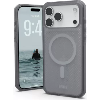 UAG Urban Armor Gear Dot MagSafe Case | Apple iPhone 17 Pro Max | ash (Grey transparent) | 114537113131 (114537113131)