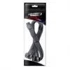 CableMod Cable extension kit C-Series Pro ModMesh 16‑pin to 4×8‑pin for Corsair Type 4/3 PSUs, carbon, 60 cm