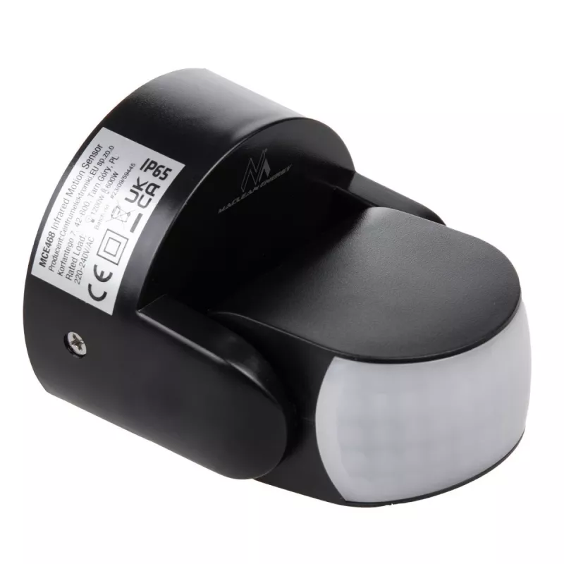 Infrared Motion Sensor MACLEAN MCE468B IP65 — infrared presence detector, weatherproof