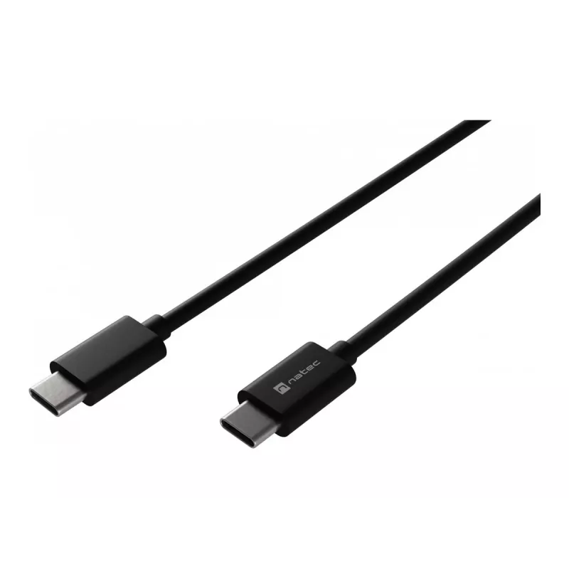 USB-C to USB-C Cable NATEC NKA-2146, 1 m, black
