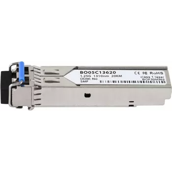 Fiber Optic SFP Transceiver CBO SFP-1G-LX-20KM — 1.25Gbps, single-mode, 20 km